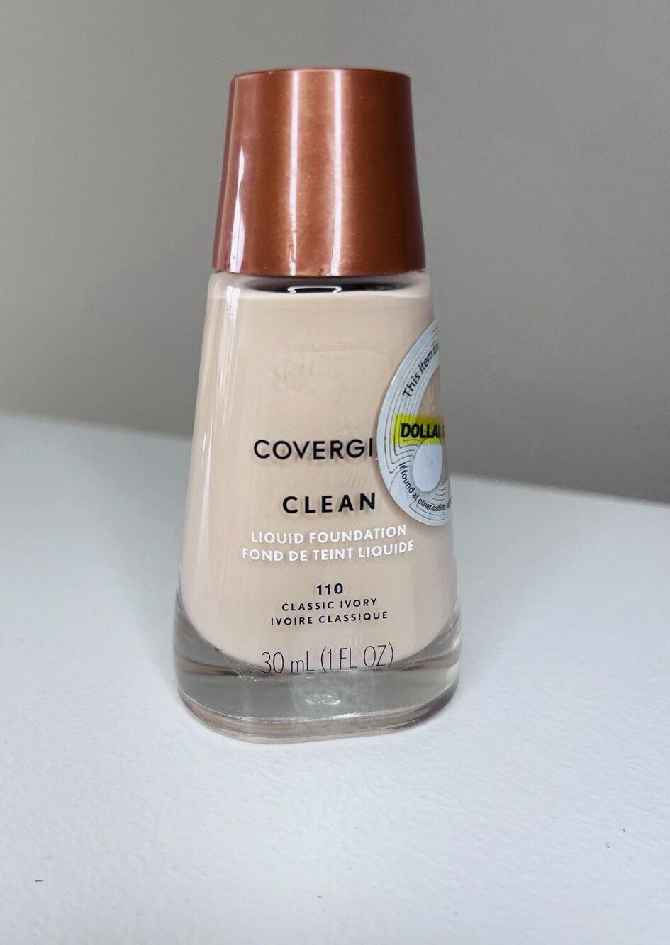 110 Classic Ivory Cover Girl Clean Liquid Foundation Normal Skin 30ml